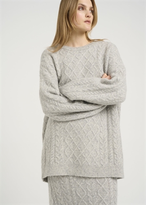 Adie oz pullover Grey Grey Melange Gestuz